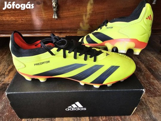 Adidas Predator 24 Pro FG 46-os stoplis foci cipő. Teljesen új, eredet