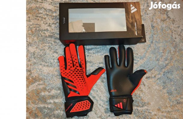 Adidas Predator GL League piros tüskés eredeti kapuskesztyű (12)