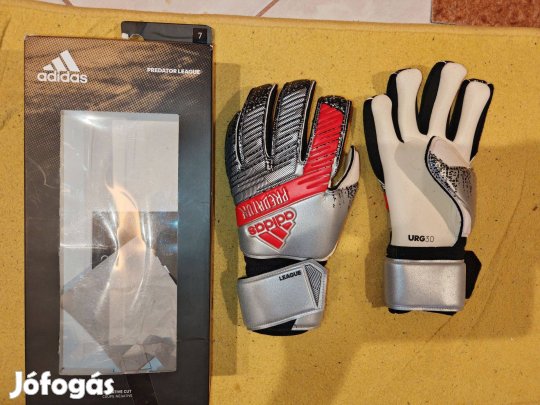 Adidas Predator League eredeti ezüst kapuskesztyű dobozzal (7)
