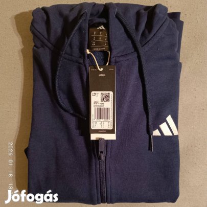 Adidas Sportswear 'Essentials' Sötétkék M-s kapucnis szabadidős dzseki