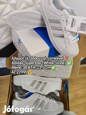 adidas gazelle silver green womens Superstar ADV – Premier main image 1