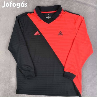 Adidas Tango Logo Climalite hosszu ujjú foci mez M-es