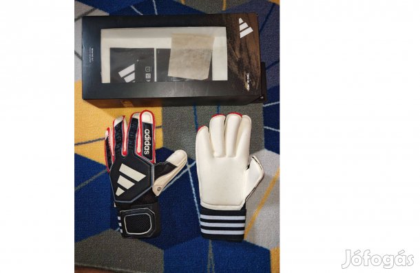 Adidas Tiro GL Pro fekete fehér piros kapuskesztyű dobozzal (8)