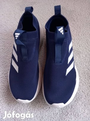 Adidas belebújós sport cipők kék és fekete 40 1/2 méret