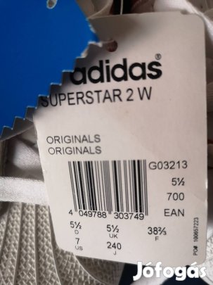 Adidas cipő 38 2/3 méretben 