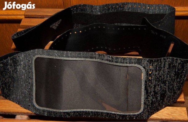 Adidas eredeti Mobiltartó fekete övtáska sportoláshoz