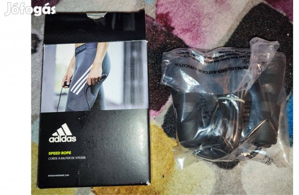 Adidas eredeti Speed Rope fekete ugrókötél
