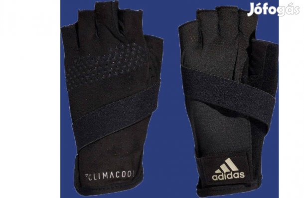 Adidas eredeti női Training climacool fekete fittness kesztyű (IV.)