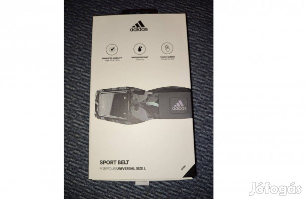 Adidas eredeti sport övtáska mobiltartós fényvisszaverős
