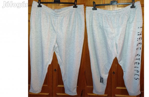 Adidas eredeti szürke Three Stripes mackó nadrág (2XL)