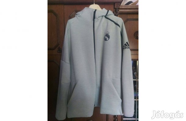 Adidas kapucnis felső (2XL) Real Madridos