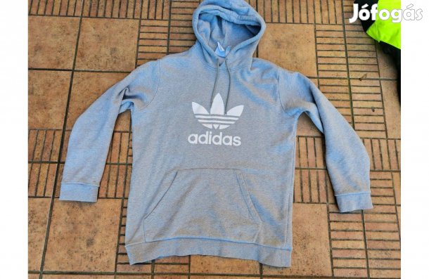Adidas kapucnis pulóver L