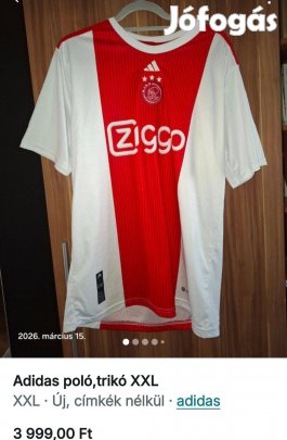 Adidas poló,trikó XXL XXL