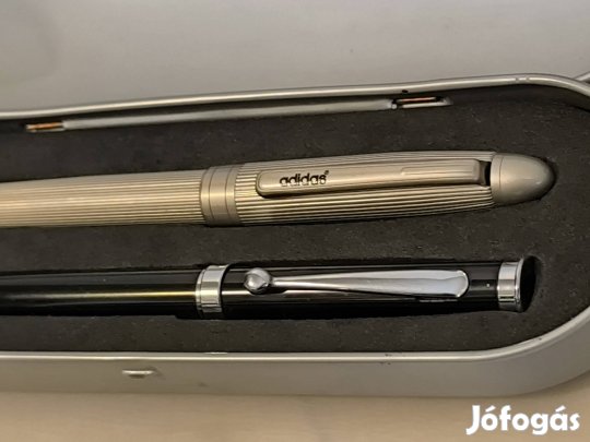 Adidas tolltartó + 2 db töltőtoll 