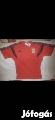 Adidas új Benfica pamut póló XL