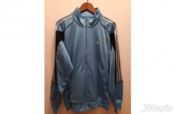Adidas világoskék férfimelegítő felső
