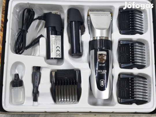 Adler Ad 2823 Akkumulátoros szőrvágó 35W, Titán fej, Kerámia penge