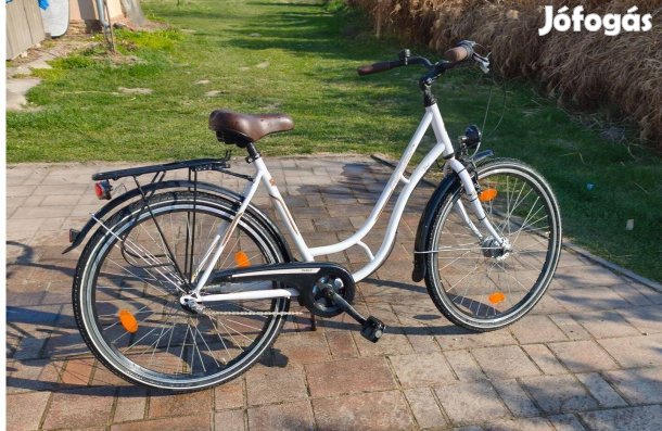 Adler agydinamós, agyváltós női 26"-os stílusos mélyvázas kerékpár bic