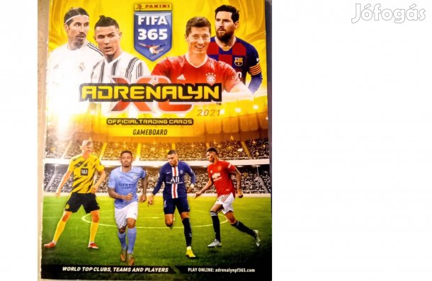 Adrenalyn fociskártyák eladók
