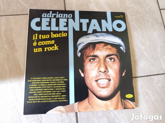 Adriano Celentano- Dupla bakelit henglemez remek állapotban Ex