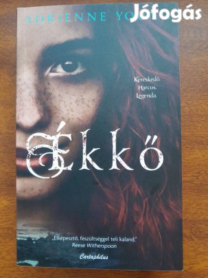 Adrienne Young-Ékkő (éldekorált)