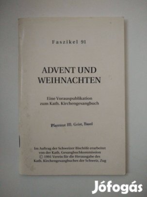 Advent und Veihnachten / Énekeskönyv