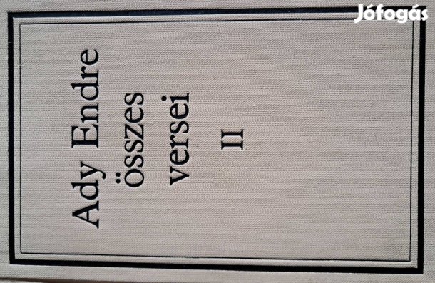 Ady Endra Összes Versei 2 Kötet