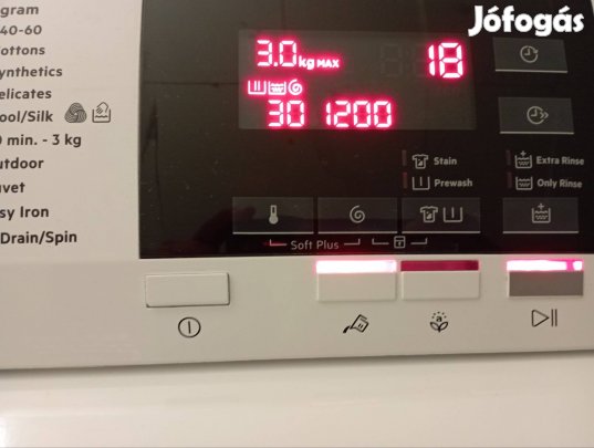 Aeg 6kg felültöltős mosógép 1200rpm