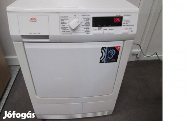 Aeg Electrolux kondenzációs szárítógép 7kg kapacitással