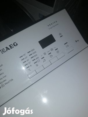 Aeg Protex 6kg felültöltős mosógép 