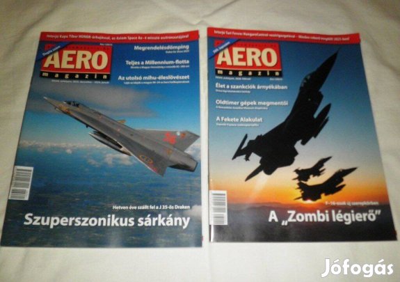 Aero Dupla számú 2db magazinok