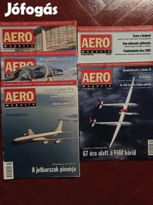 Aero magazinok / 5 db