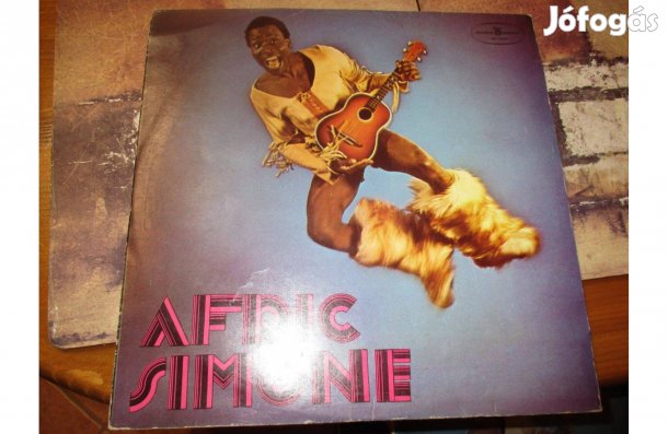 Afric Simone bakelit hanglemez eladó