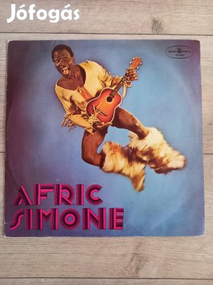 Afric Simone bakelit lemez 