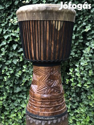 Afrikai Djembe Dob Guineaból