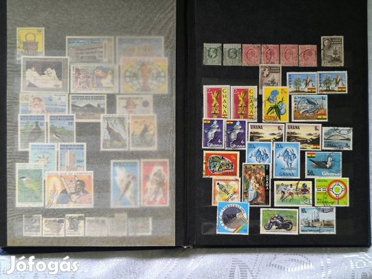 Afrikai bélyeg gyűjtemény 