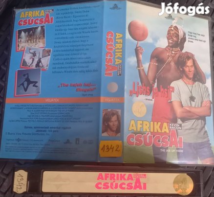 Afrikai csúcsai - vígjáték vhs - Kevin Bacon