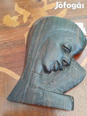 Afrikai női fej / fa