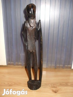 Afrikai öregember szobor 9