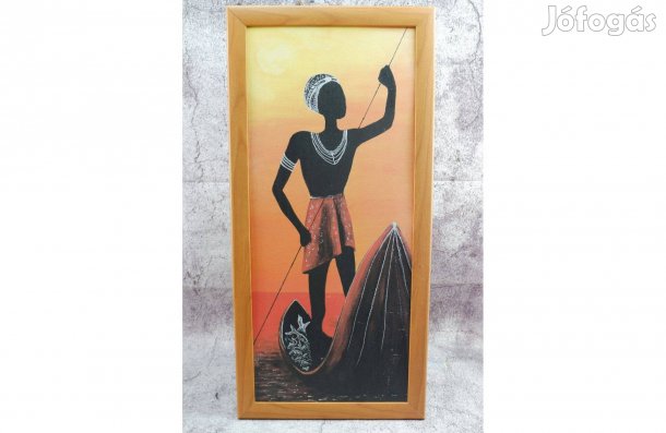 Afrikai tutajos férfi fali kép 36x76