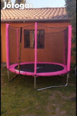 Aga Sport trambulin 250 rózsaszín