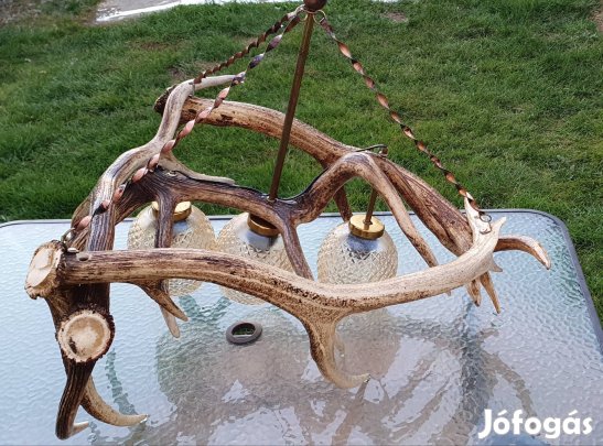 Agancs csillár lámpa