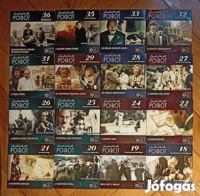 Agatha Christie Poirot DVD sorozat egyben