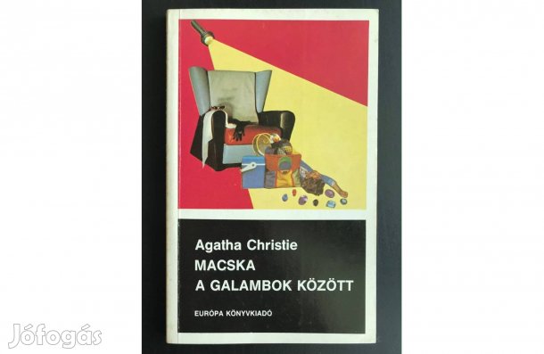 Agatha Christie: Macska a galambok között (1989), nagyon jó állapotban