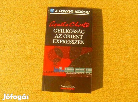 Agatha Christie - Gyilkosság az Orient Expresszen - (Új könyv)