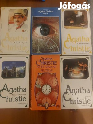 Agatha Christie könyvek