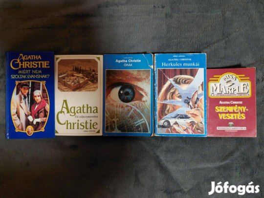 Agatha Christie könyvek