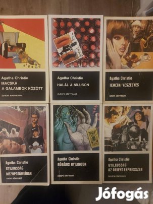 Agatha Christie könyvek