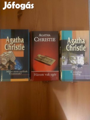 Agatha Christie könyvek