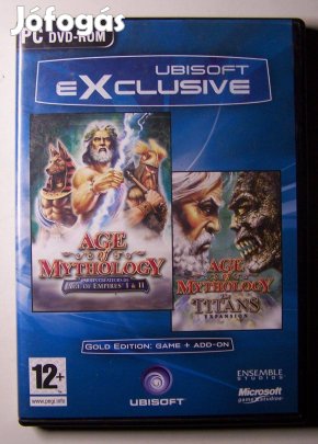 Age of Mythology (PC játék, kiegészítővel, angol nyelvű PC játék)
